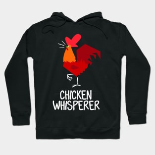 'Nerd Chicken Whisperer' Funny Bird Gift Hoodie